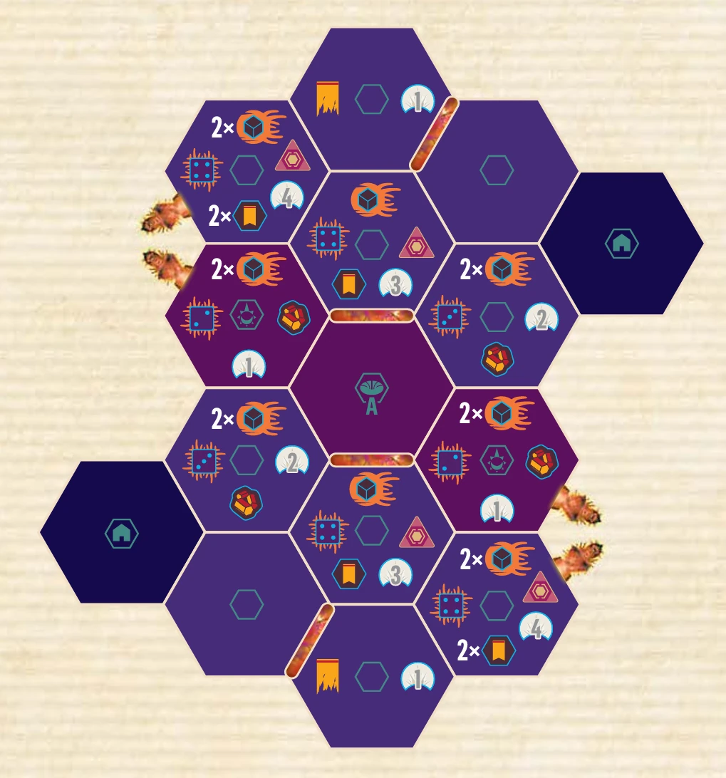 Aufbau-Galaxie: Zweite Genesis (2 Spieler)