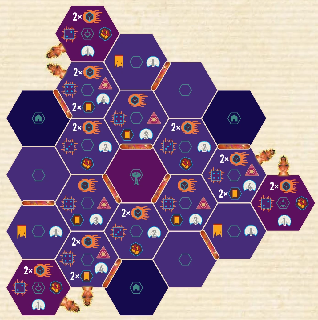 Aufbau-Galaxie: Zweite Genesis (3 Spieler)