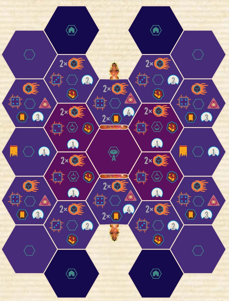 Aufbau-Galaxie: Zweite Genesis (4 Spieler)