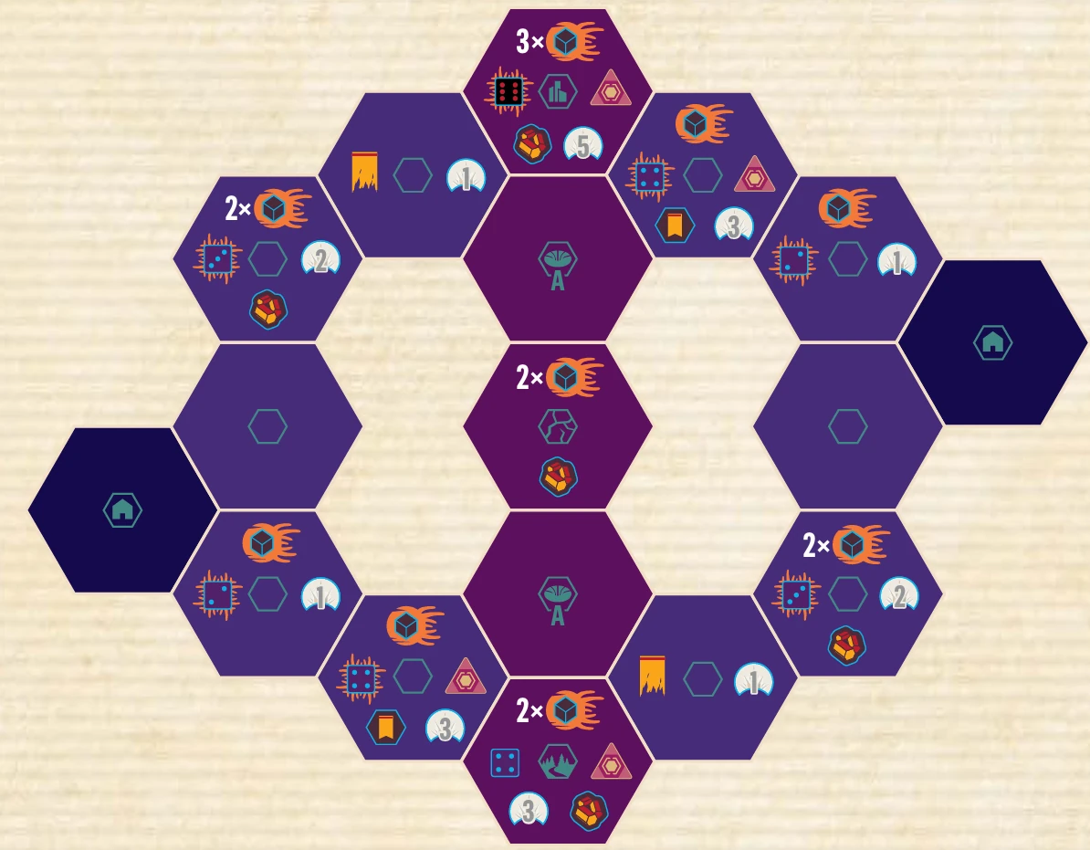 Aufbau-Galaxie: Frakturen im All (2 Spieler)