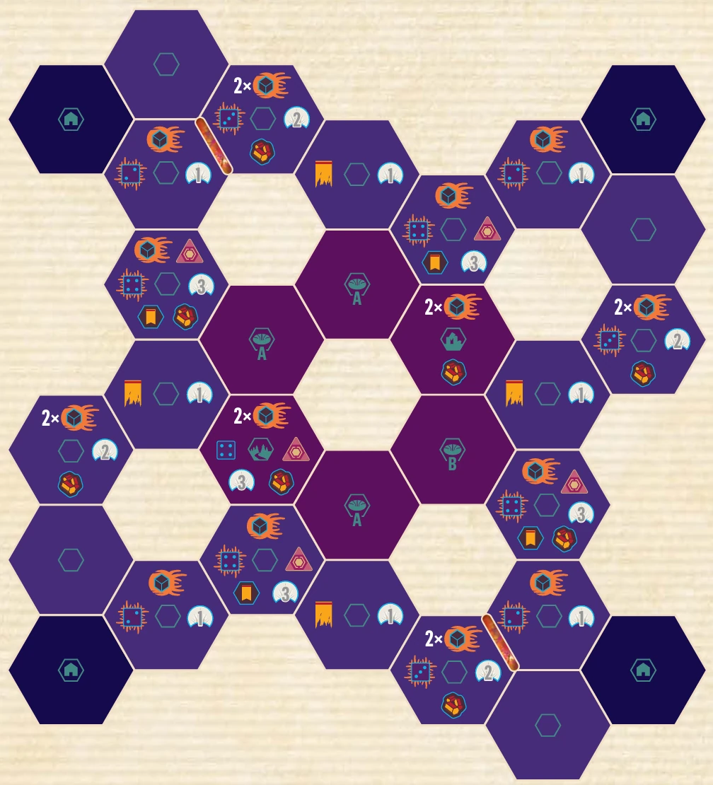 Aufbau-Galaxie: Frakturen im All (4 Spieler)